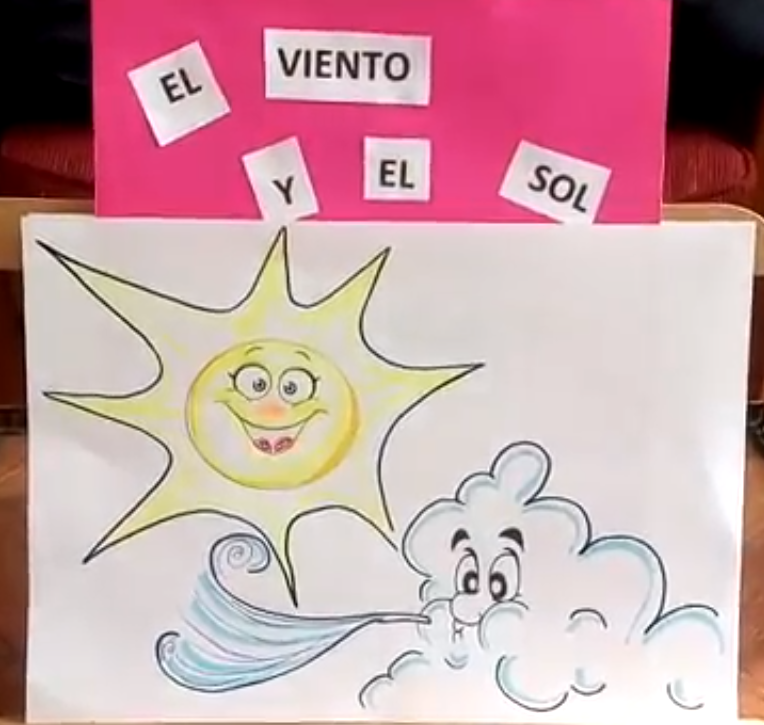 el viento y el sol